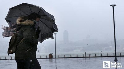 MGM'den öğleden sonrası için bazı bölgelere fırtına uyarısı