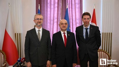 3 ülkenin Ankara'daki misyon temsilcilerinden basın toplantısı