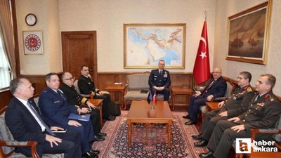 Bakan Güler, Grynkewich’i Ankara'da kabul etti