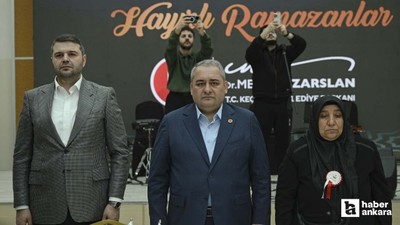 Mesut Özarslan'ın ev sahipliğinde şehit aileleri ve gaziler için iftar programı düzenlendi