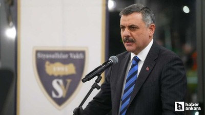 İçişleri Bakanı Mustafa Çiftçi, Siyasallılar Vakfının iftar programına katıldı