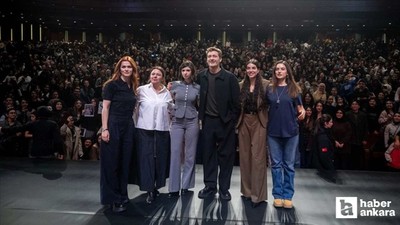 'Taşacak Bu Deniz' dizisi oyuncuları Külliye'ye konuk oldu