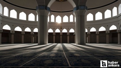Ankara sabah ezanı kaçta okunuyor? Sabah ezanı vakti Ankara