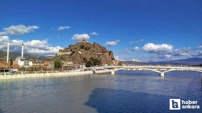 Çorum'da kış yağışları Kızılırmak'ın debisini yükseltti