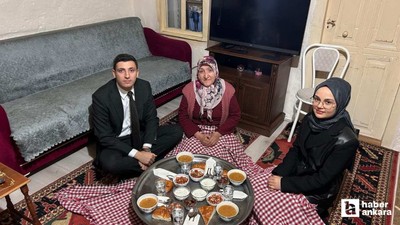 Güdül Kaymakamı Naim Akar, vatandaşın iftar sofrasına konuk oldu