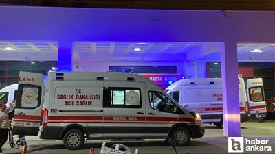 Ankara-Samsun kara yolunda meydana gelen kazada 2 kişi yaralandı
