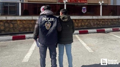 Ankara'da 17 dosyadan 23 yıl hapis cezası bulunan şahıs yakalandı