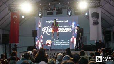 Keçiören Belediyesinin Ramazan eğlenceleri devam ediyor