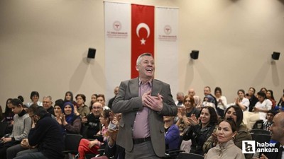 Metin Şentürk, Bilkent Şehir Hastanesi'nde hastalarla buluştu