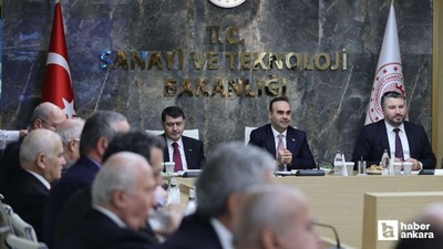 Sanayi Bakanı Kacır’ın ev sahipliğinde Ankara görüşüldü