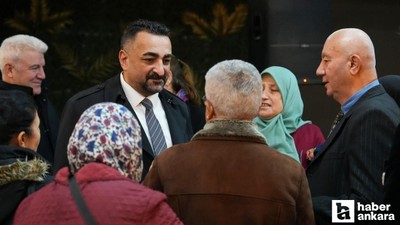 Etimesgut Belediyesi Piyade Mahallesi'nde mahalle buluşması gerçekleştirdi