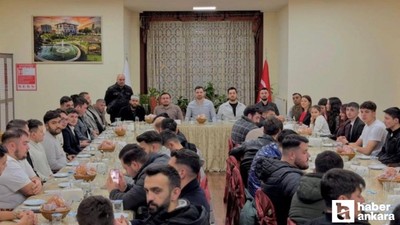 Celal Karatüre, Sincan Kültür Evi'nde düzenlenen sahur programına katıldı