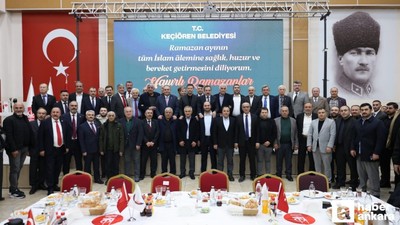Keçiören'de Ankaralılar aynı iftar sofrasında buluştu