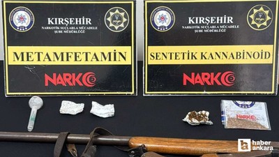 Kırşehir'de yasaklı madde ticareti iddiasıyla 9 şüpheli gözaltına alındı