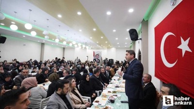 Bakan Bayraktar Ankara'da düzenlenen iftar programına katıldı