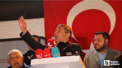 Özgür Özel: "Biz Tanju Özcan ile gurur duyuyoruz"