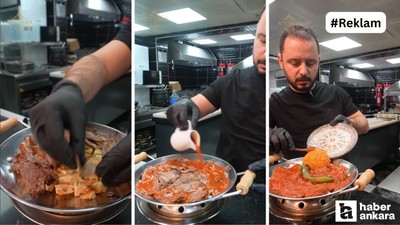 Ankara dönerinin en lezzetlisi burada: Sıcak severlere İskender tava!