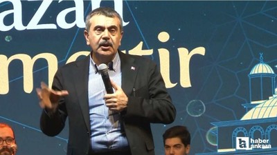 Bakan Yusuf Tekin: "Çocuklarımız milli değerlerine sahip çıksınlar diye uğraşıyoruz"