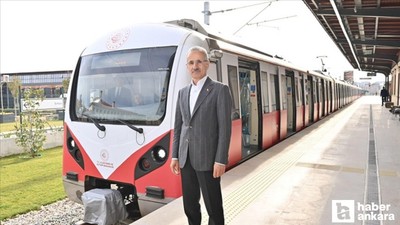 BAŞKENTRAY'da günlük 73 bin yolcu taşınıyor