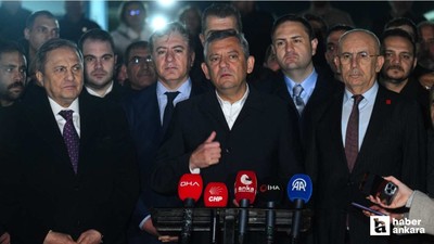 Özgür Özel, Sincan Cezaevi'nde Tanju Özcan'ı ziyaret etti