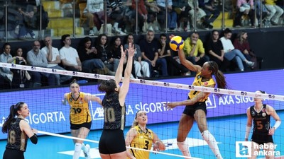 Kadınlar AXA Sigorta Kupa Voley'de çeyrek final etabı bitti