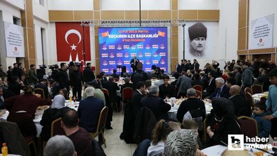 Başkan Özarslan, BBP tarafından düzenlenen iftar programına katıldı