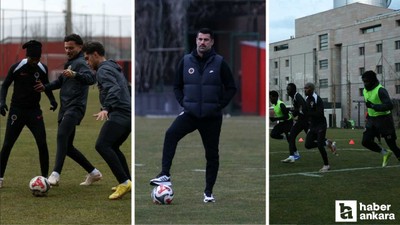 Gençlerbirliği, Alanyaspor karşılaşmasının hazırlıklarına başladı