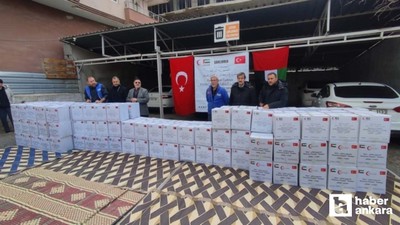 BAE Ankara Büyükelçiliği'nden 150 aileye gıda kolisi desteği