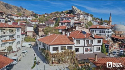 Beypazarı'nda hafta sonu ziyaretçi yoğunluğu yaşandı