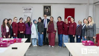 Erdal Beşikcioğlu, Ostim'de kadın emekçilerle buluştu