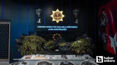 Ankara'da narkotik operasyonu: 105 şüpheli gözaltına alındı