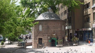 Ankara'da sanat eserlerine konu olan Karyağdı Hatun Türbesinin efsanesi merak uyandırıyor
