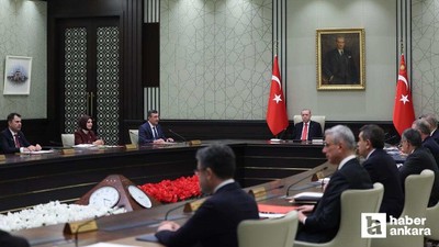 Cumhurbaşkanlığı kabinesi Ankara'da toplanıyor