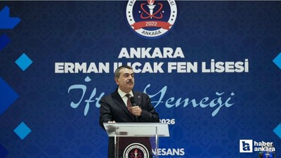 Bakan Yusuf Tekin, Sincan'da öğretmen ve öğrencilerle buluştu