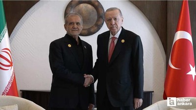 Cumhurbaşkanı Erdoğan ile İran Cumhurbaşkanı Pezeşkiyan görüşmesi yapıldı