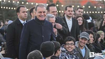 Ömer Çelik, Ankara Üniversitesi'nin iftar programında birlik ve beraberlik vurgusu yaptı