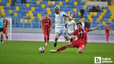 Ankaragücü, Kastomonuspor karşılaşmasında 3 puanı kaptı!