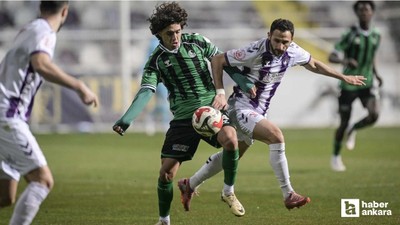 Ankara Keçiörengücü, Sakaryaspor ile 1-1 berabere kaldı