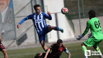 Sincan Belediyesi Ankaraspor, Adana 01 FK'ya 3-2 yenildi