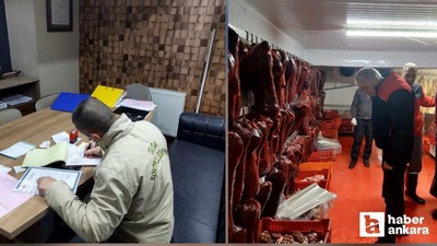 Ankara İl Tarım ve Orman Müdürlüğü ekiplerinden gıda denetimleri