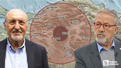 Haymana depremini Prof. Dr. Naci Görür ve Prof. Dr. Osman Bektaş yorumladılar
