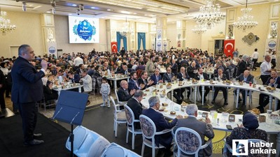 Başkan Özarslan, vakıf dostlarıyla iftarda bir araya geldi