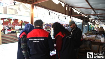 Kırıkkale'de ramazan stantlarındaki ürünlere denetim
