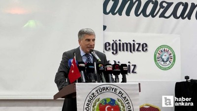 Terörsüz Türkiye Platformu, Ankara'da iftar programı düzenledi
