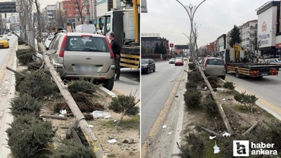 Sincan'da bir araç yayalara çarptı: 2 kişi yaralandı