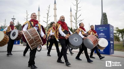Cumhurbaşkanlığı Külliyesi'nde Ramazan Alayı düzenlendi