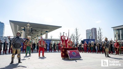 Cumhurbaşkanlığı Külliyesi’nde 'Ramazan alayı'