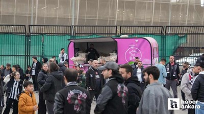 Eryaman Stadyumu önünde çorba ikramında bulunuldu