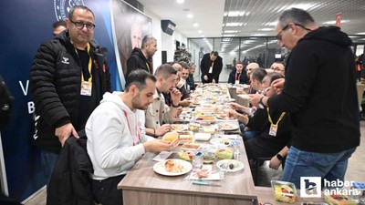 Basın mensupları TSYD Ankara Şubesi iftarında buluştu