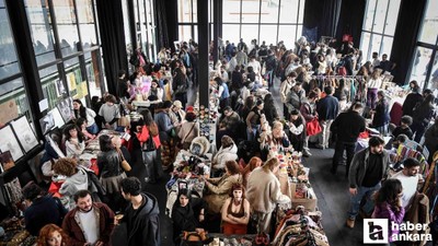 Esat Hal'de düzenlenen Tasarım Pazarına yoğun ilgi!